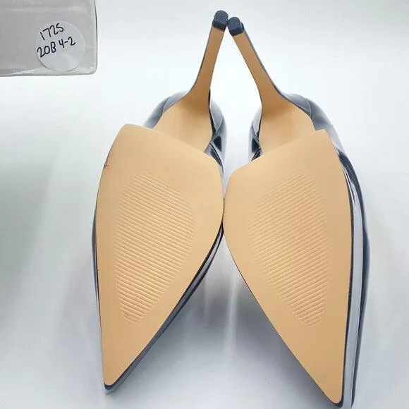Wo Wagas Black Classic Pumps Platform High Heel Pointed Toe Slip On Shoe
