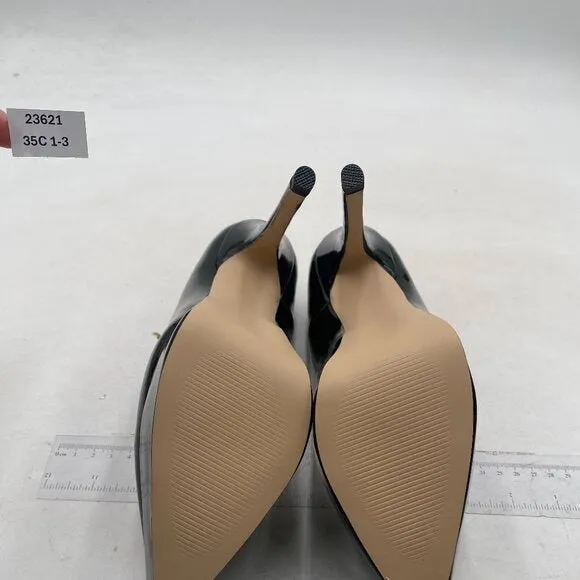 Wo Wagas Womens Black Classic Pump Platform High Stiletto Heels Pointed toe Shoe