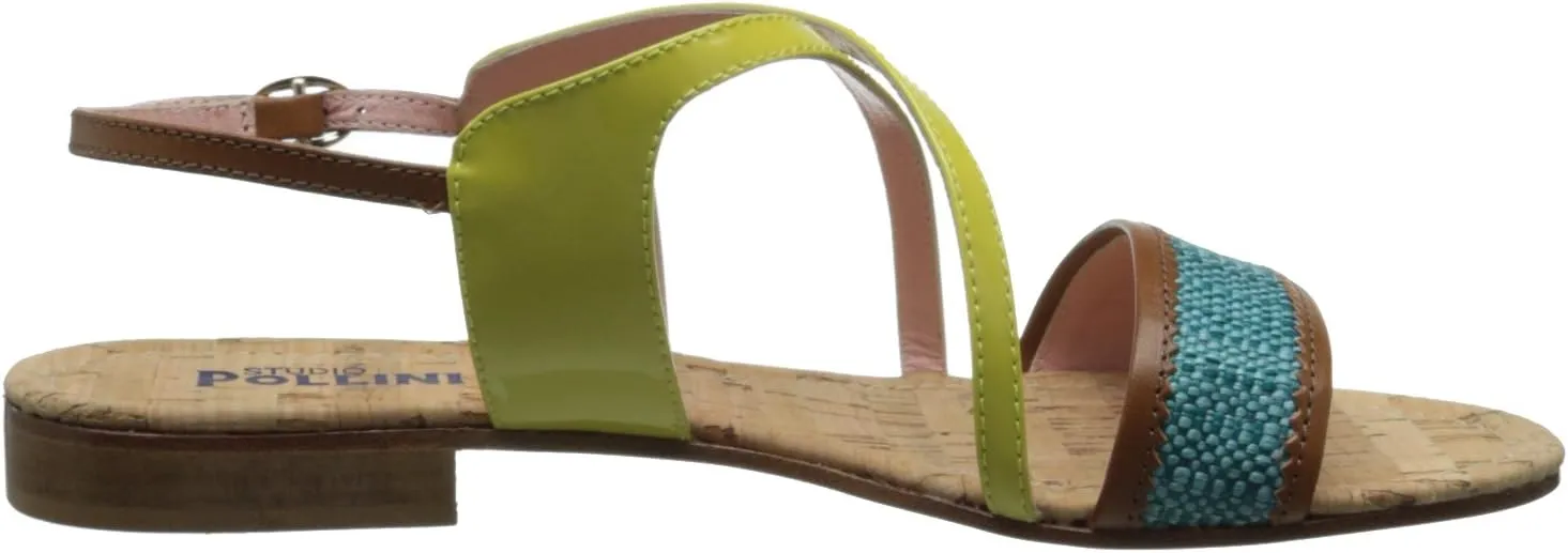 Women's Cross Strap Flat Sandal