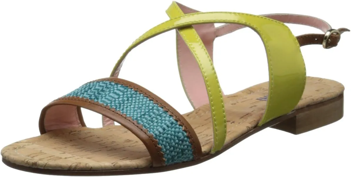 Women's Cross Strap Flat Sandal