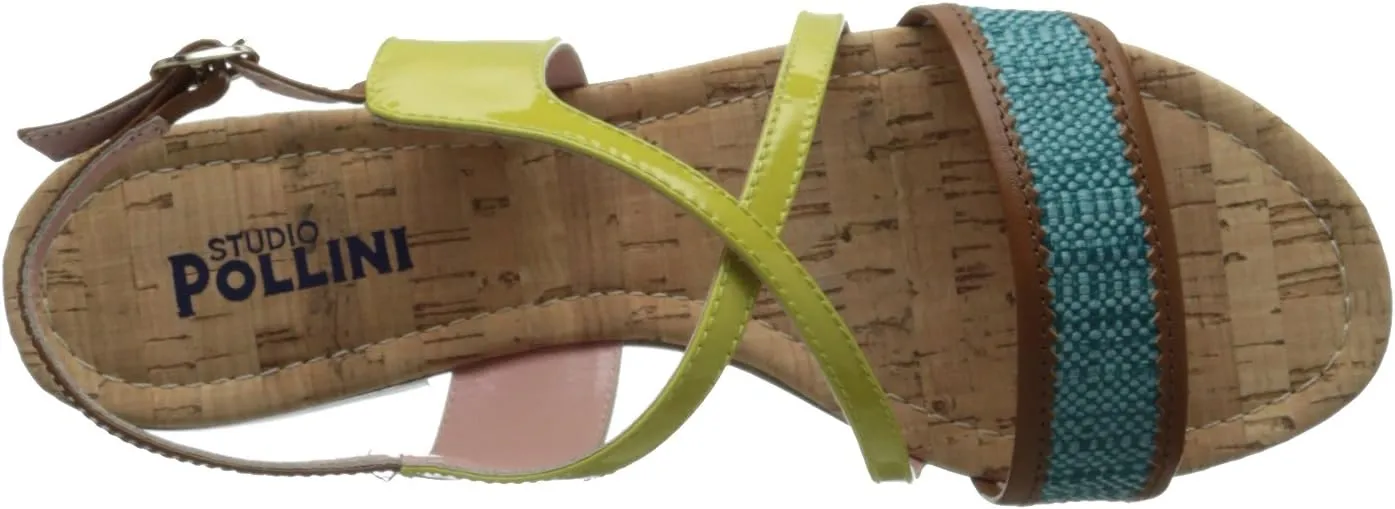 Women's Cross Strap Flat Sandal