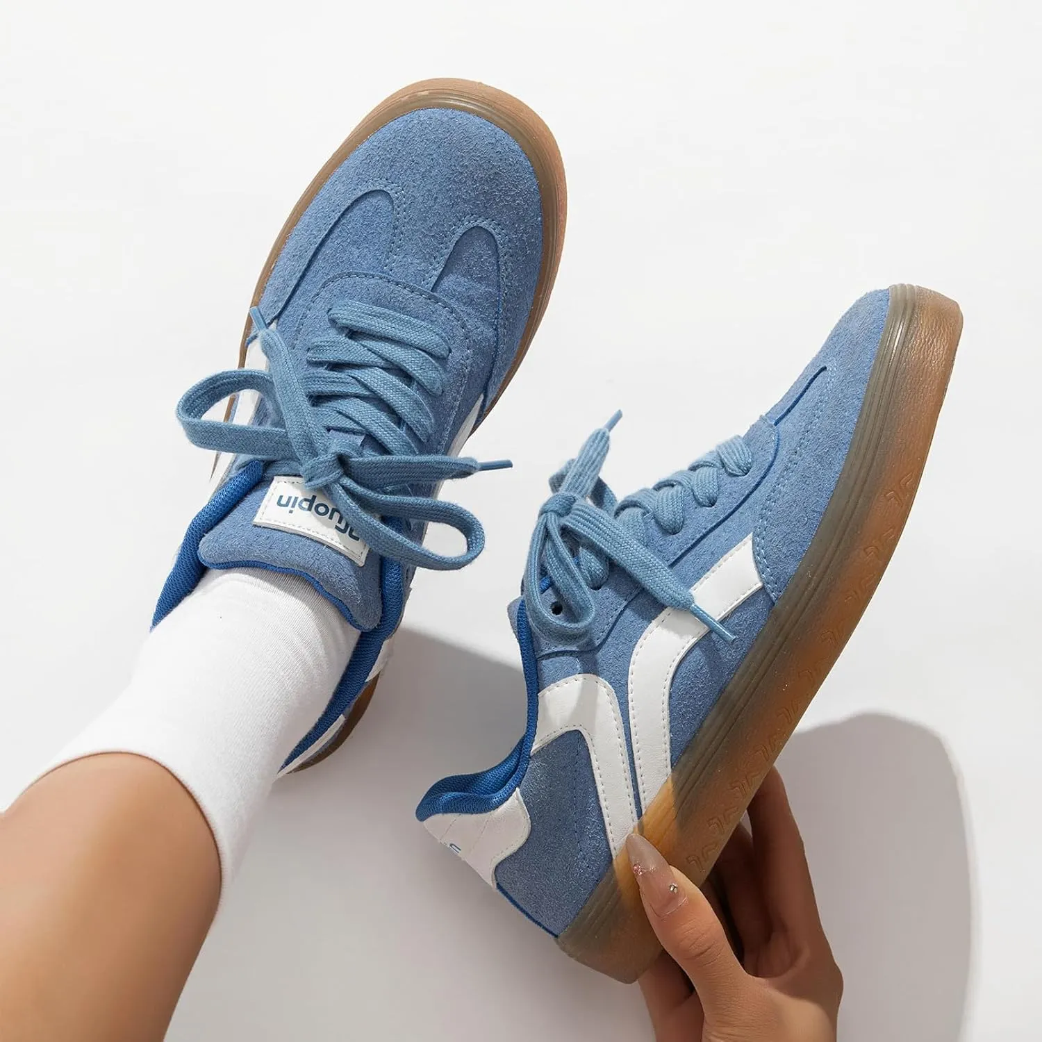 Women's Fashion Trainers Women Shoes Fashion Sneakers Womens Sneakers Comfy Shoes for Women Slip on Women Shoes Standing All Day Casual Sneakers for Women