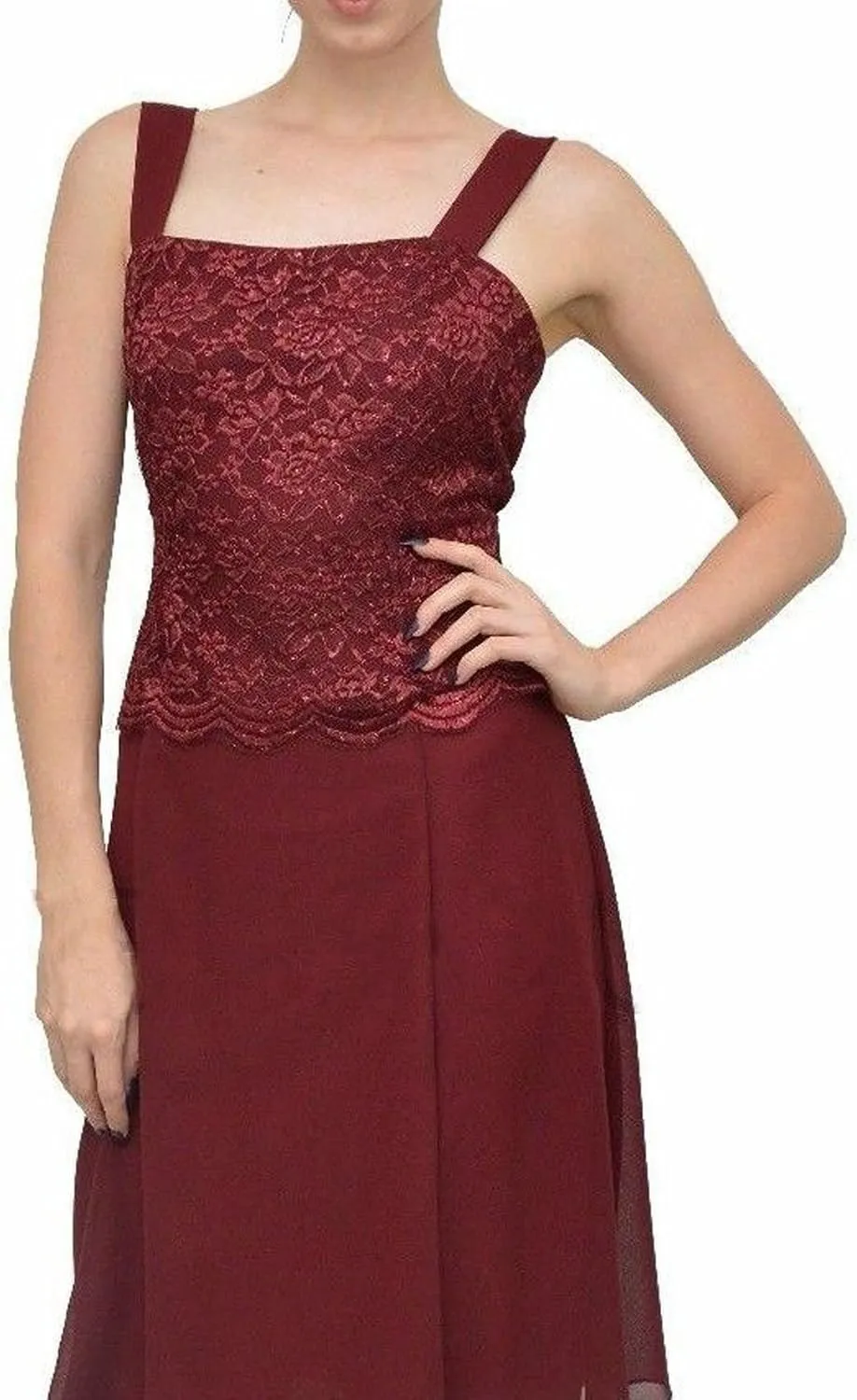 Womens Lace Mother of The Bride Dresses for Wedding Formal Gowns with Jacket