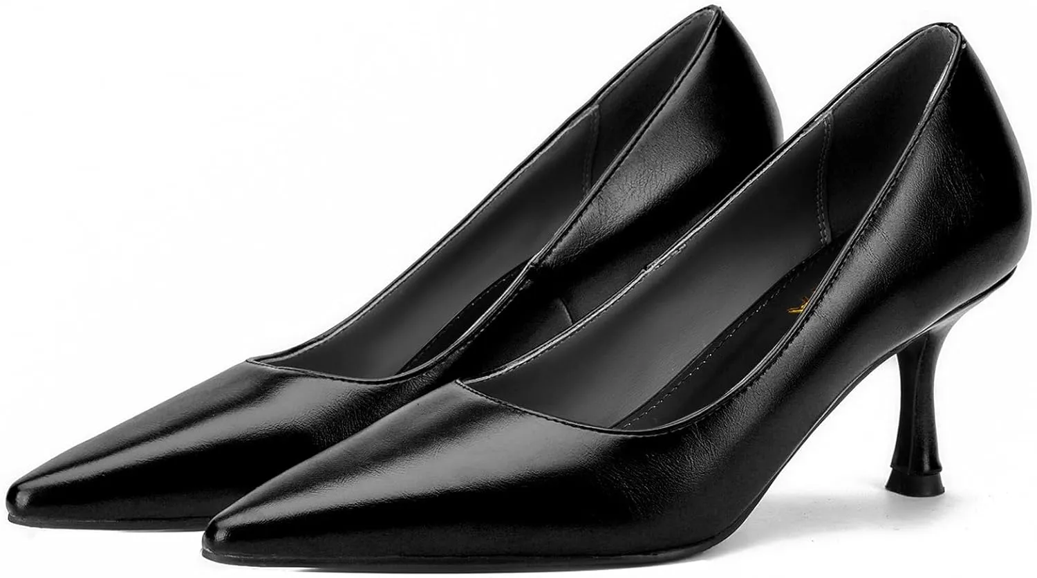 Women's Low Heel Pointed Toe Kitten Heel Daily Shallow Mouth Shoes on Stilettos Fine High Heels Party Wedding Prom Work Formal Dress Shoes Office Event Comfort Heels