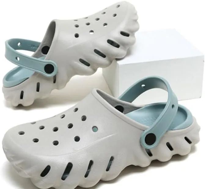 Women's Men's Garden Sandals Outdoor Beach Shoes Casual Slippers Outdoor Trendy Men's Beach Shoes Lightweight Comfortable Breathable Waterproof