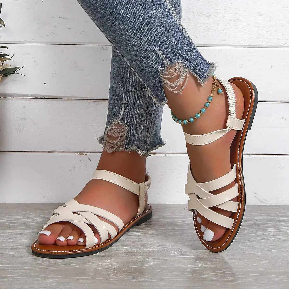 Womens Orthopedic Strap Sandals