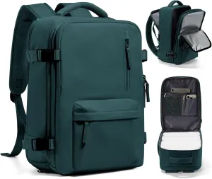 WONHOX Large Travel Backpack Carry on Flight Approved Laptop Work Business Backpack for Women Men Mochila de Viaje